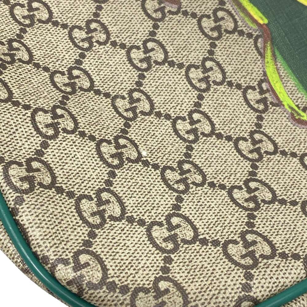 Gucci Childrens/GG Supreme Backpack 433578 Beige Green Multi - Picture 12 of 15